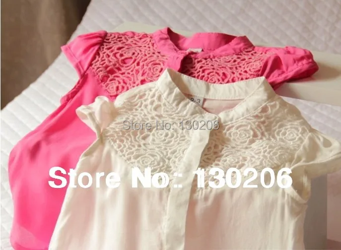 

Girls new style baby short-sleeved shirt children summer cotton shirt Kids child tops tees shirts