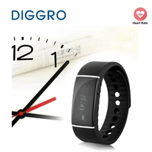 Diggro OLED S55 Smart Браслет Шагомер отслеживания калорий здоровья браслет сигнализации Sleep Monitor напоминание для androis IOS