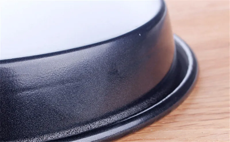 pizza tray pan Non Stick Hard Coating Microwave Crispers Kitchen Baking Tray black Round Cake Baking Pans bakeware pizza tools