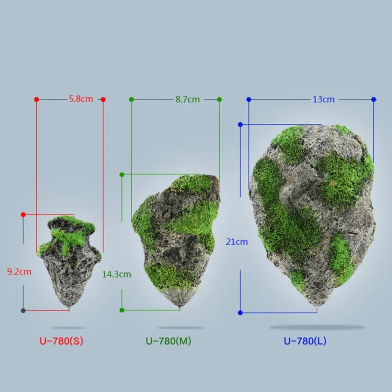 Аквариум плавающий камень подвесной искусственный плавающая пемза Декор Летающий камень украшение для аквариума