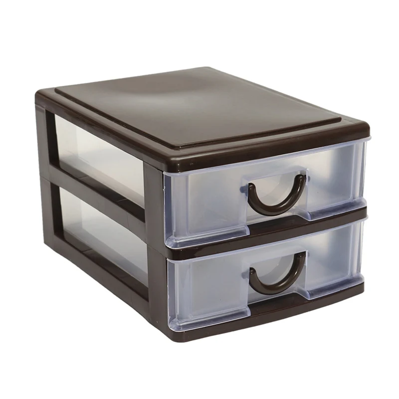 

Drawer Durable Plastic Office Table Desktop Debris Cosmetic Drawer Style Holder Storage Box SHip from US