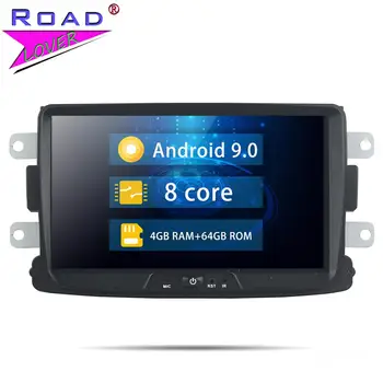 

Car Radio Android 9.0 DVD Player Auto Navi For Duster 2014 2015 2016 Stereo GPS Navigation Autoradio 2 Din Car Head Unit 4G+64G