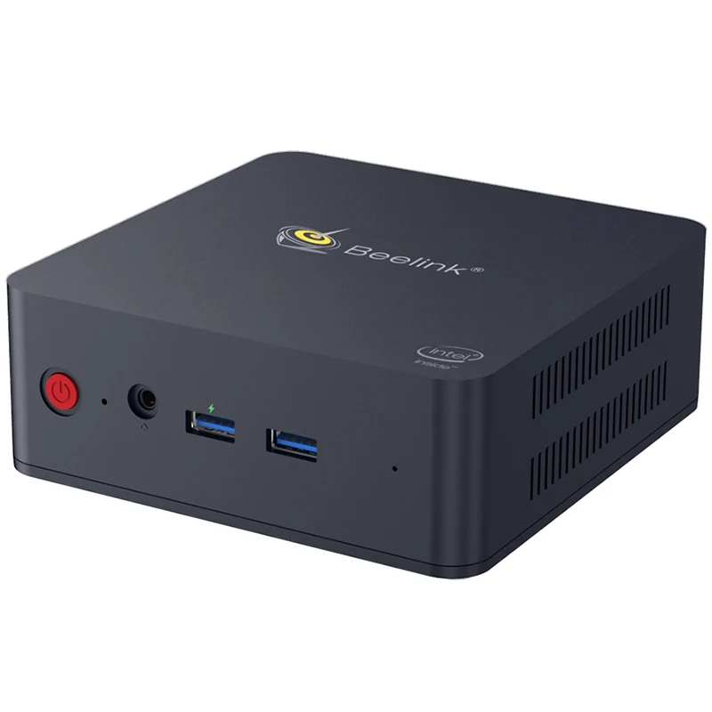 Beelink L55 мини-ПК размером с ладонь Windows 10 Intel Core i3 5005U 8 Гб DDR3 256/512 ГБ SSD 2,4 ГГц+ 5,8 ггц WiFi 1000 Мбит/с Bluetooth