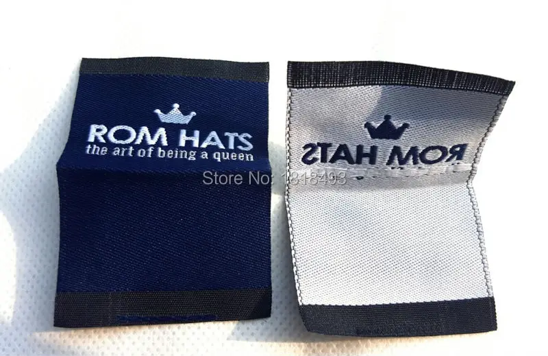 

Тканые этикетки для одежды, рубашек, курток, бирки для одежды, печать, логотип, название бренда, вышитая основная бирка, этикетка на воротник, бесплатная доставка