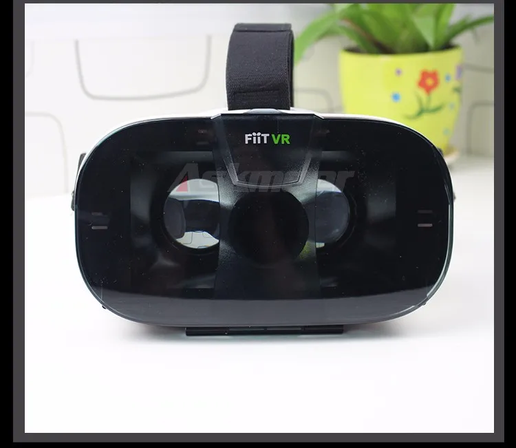 FIIT 2N VR очки гарнитура 3D коробка очки виртуальной реальности мобильный 3D видео шлем для 4,0-6,5 телефона+ Смарт Bluetooth контроллер