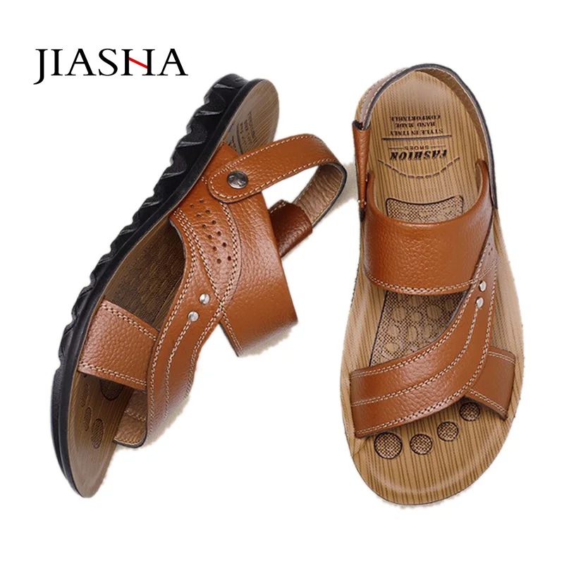 Мужские сандалии мужская обувь новинка 2018 модные удобные мужские шлепанцы из