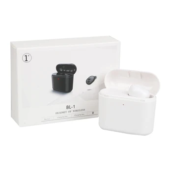 

BL1 Mini Wireless Bluetooth 4.2 Stereo Earphone in ear Sports With Charger box Mic Earbud Headset Earpiece 700mAh Power Bank