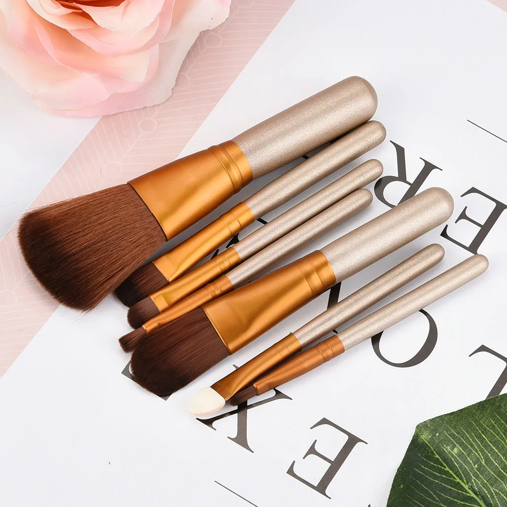 Pinceau maquillage модные роскошные 7 шт. женские косметические Профессиональные кисти