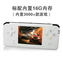 Портативная видео портативная игровая консоль Ретро 64 бит 3 дюйма 3000 видео игра Ретро портативная консоль для ТВ RS-97 16 Гб памяти
