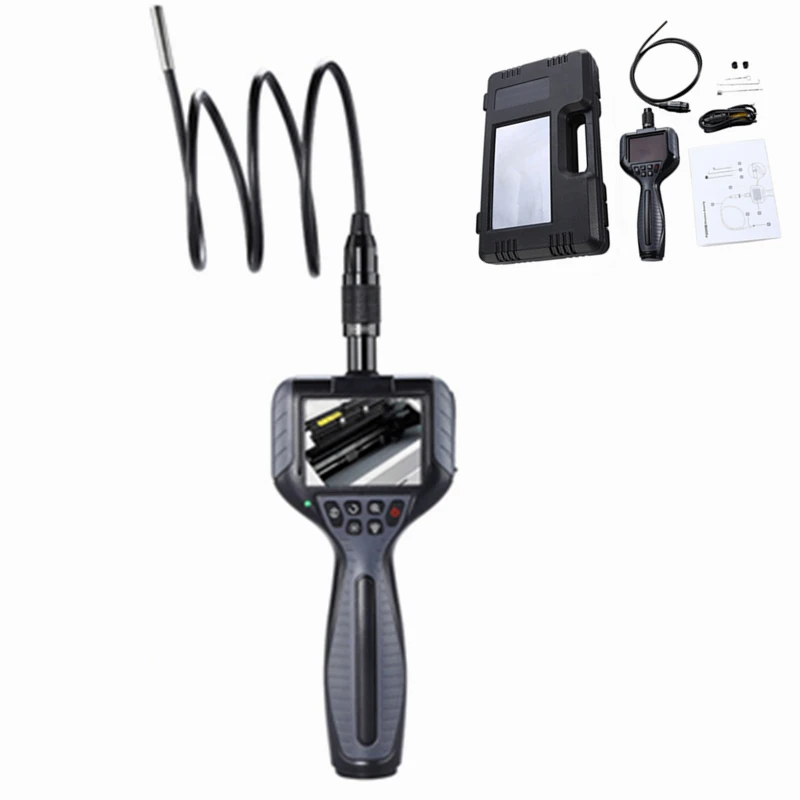 

2.7 Inch TFT Monitor 5.5mm Endoscope Camera 720P Soft Cable Waterproof 6 LED Light Mini USB Endoscope Inspection Camera
