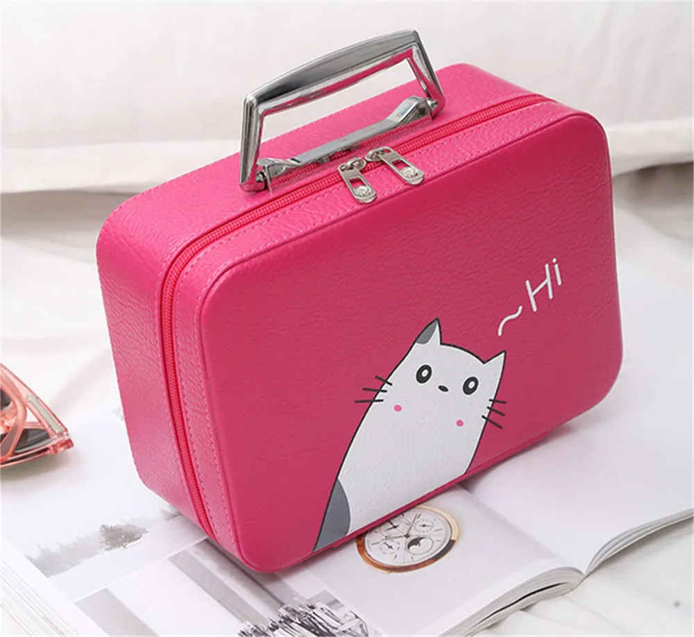 OutTop Portable Travel Makeup Bag Case Mini Train Zipper Storage Drop Shipping 6A4 | Красота и здоровье