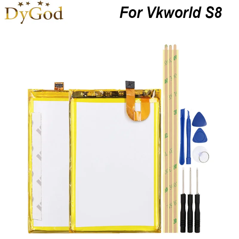 

5500mAh MTK6750T For Vkworld S8 Battery High Quality Large Capacity Mobile Phone Accessories Replacement Battery with Free Tools