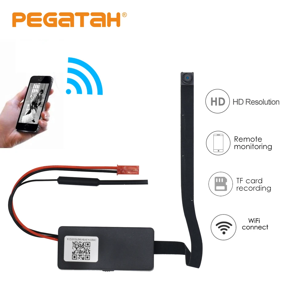 

HD1080P DIY Mini Wifi Wireless camera wifi video Sound Recording remote control Motion Detection Alarm Security Camera