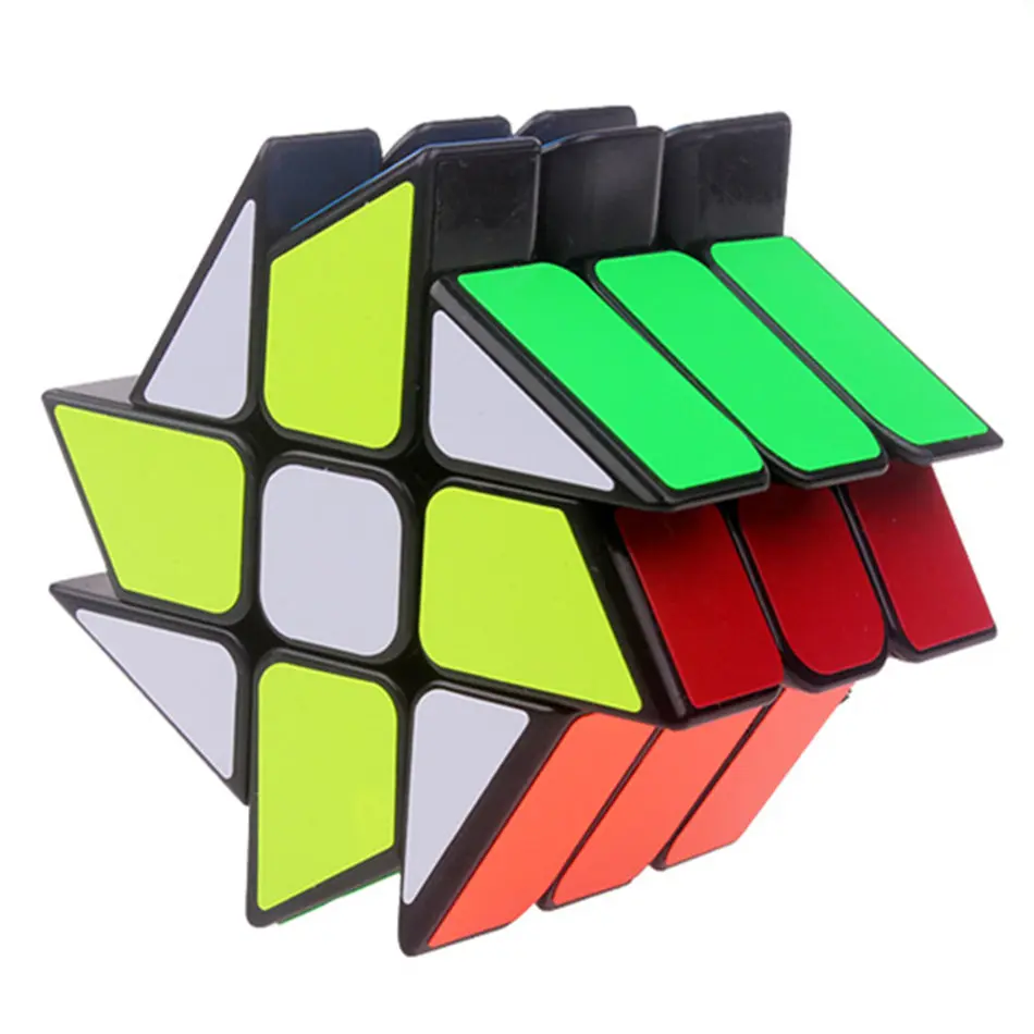 

YongJun 3x3 Hot wheels Magic Cube 3 Layers 3x3x3 Strange-shape Magic Speed Cube Professional Puzzle Toys For Children Kids Gift