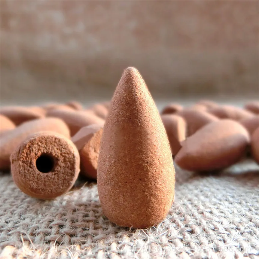 

Happy Sale 10pcs Retro Handmade Porcelain Ceramic Backflow Incense Burner Buddhist Decoration Home Aromatherapy jan22
