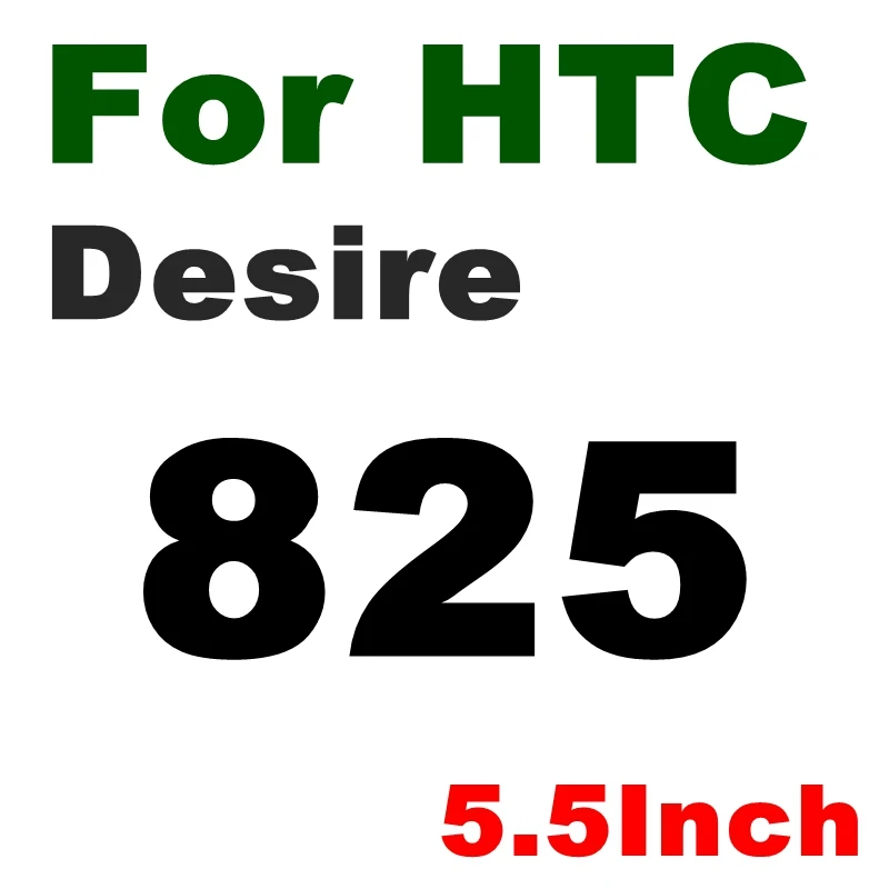 0,26mm 9H премиум-класса из закаленного Стекло для htc Desire 320 516 510 526 610 616 628 630 820 825 530 826 один M8 M9 M7 M4 мини A9 чехол - Цвет: D825