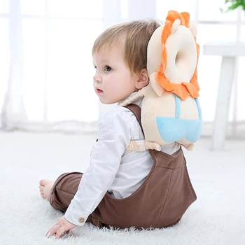 

Baby Head Protection Pad Cute Cartoon Cotton Pillow Anti Crash Toddler Care Headrest Infant Walk Protection Baby Fall Prevent 1P