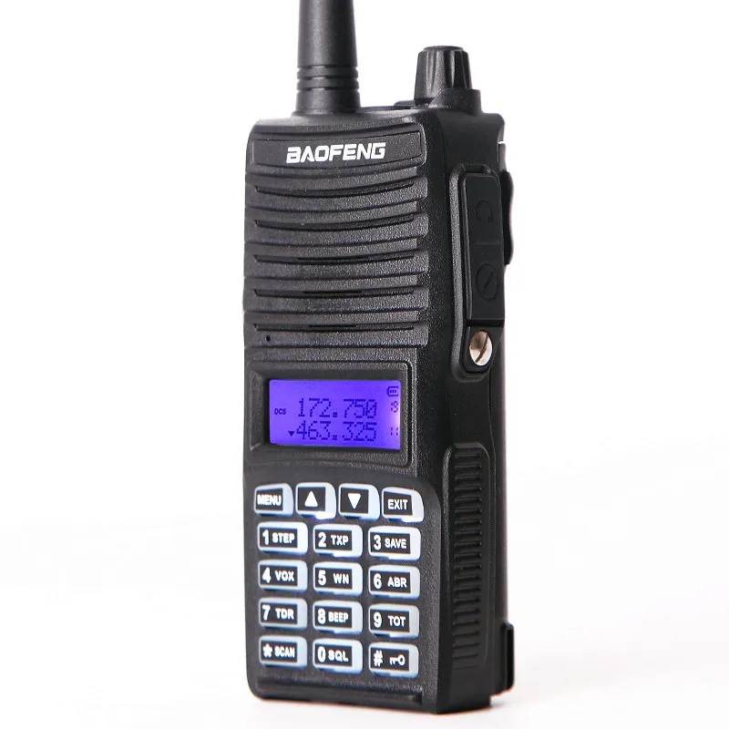 2 шт. Baofeng UV-82 8 Вт высокое Мощность ful Walkie Talkie 10 км Long Range двусторонней радиосвязи CB приемопередатчик (модернизированный BF UV82)