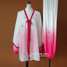 Customize Tai chi clothing Martial arts performance suit taiji clothes kungfu uniform for women men children girl boy kids