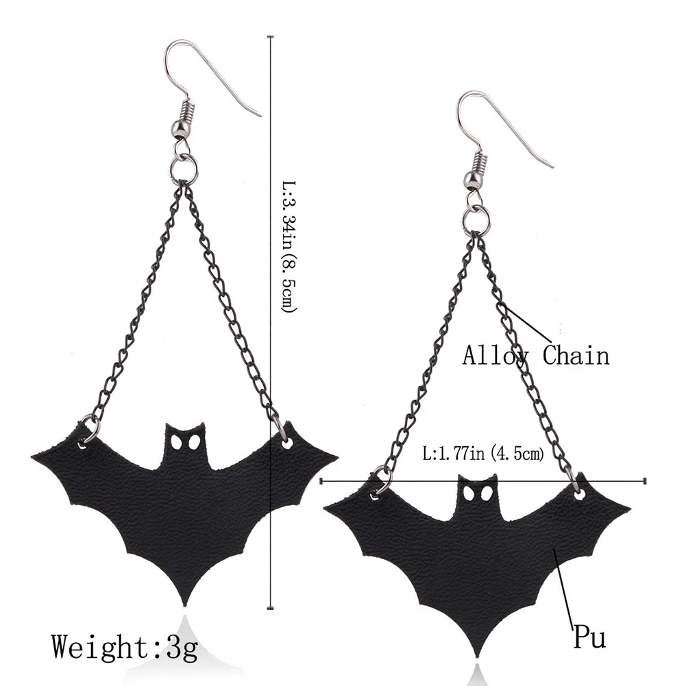 

Halloween Earrings Beautiful 2018 Popular Item Latest Chic Beauty Trend Original Luxury Bats Perfect Simple