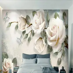 Индивидуальный заказ ручная роспись маслом цветок Европейский ТВ диван гостиная спальня обои для рабочего стола