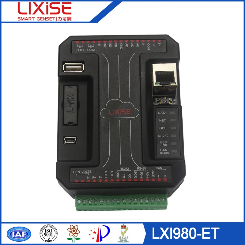 

LXI980-ET LIXiSE generator rs485 rs232 gsm gprs modem