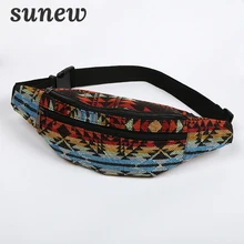 Поясная Сумка Heuptas Sac Banane для женщин, поясная сумка, дизайнерские геометрические холщовые сумки Fannypack K074