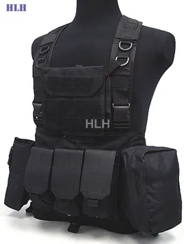 

Molle Combat Tactical Vest Nylon Sleeveless Sports Hunting Airsoft Tactical Vest