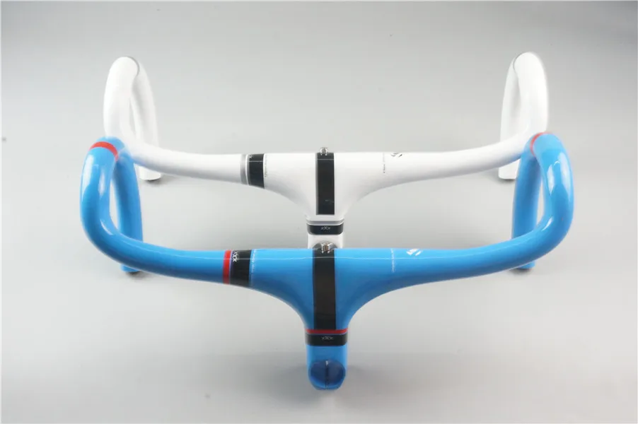

New BONTRAGER XXX full carbon fiber bike parts Blue paint one bend