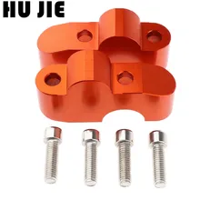 Мотоциклетная оранжевая ручка, зажим для крепления на руль KTM DUKE 390