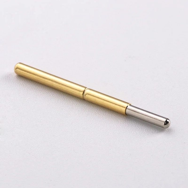 Conventional Electronic Test Probe 34mm P156-J Needle 100 Pcs/Pack Safety Spring Nickel Plated Electronic Probe Spring Probe