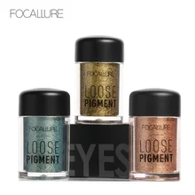 

FOCALLURE 18 Colors Glitter Eye Shadow Cosmetic Makeup Diamond Lips Loose Makeup Eyes Pigment Powder