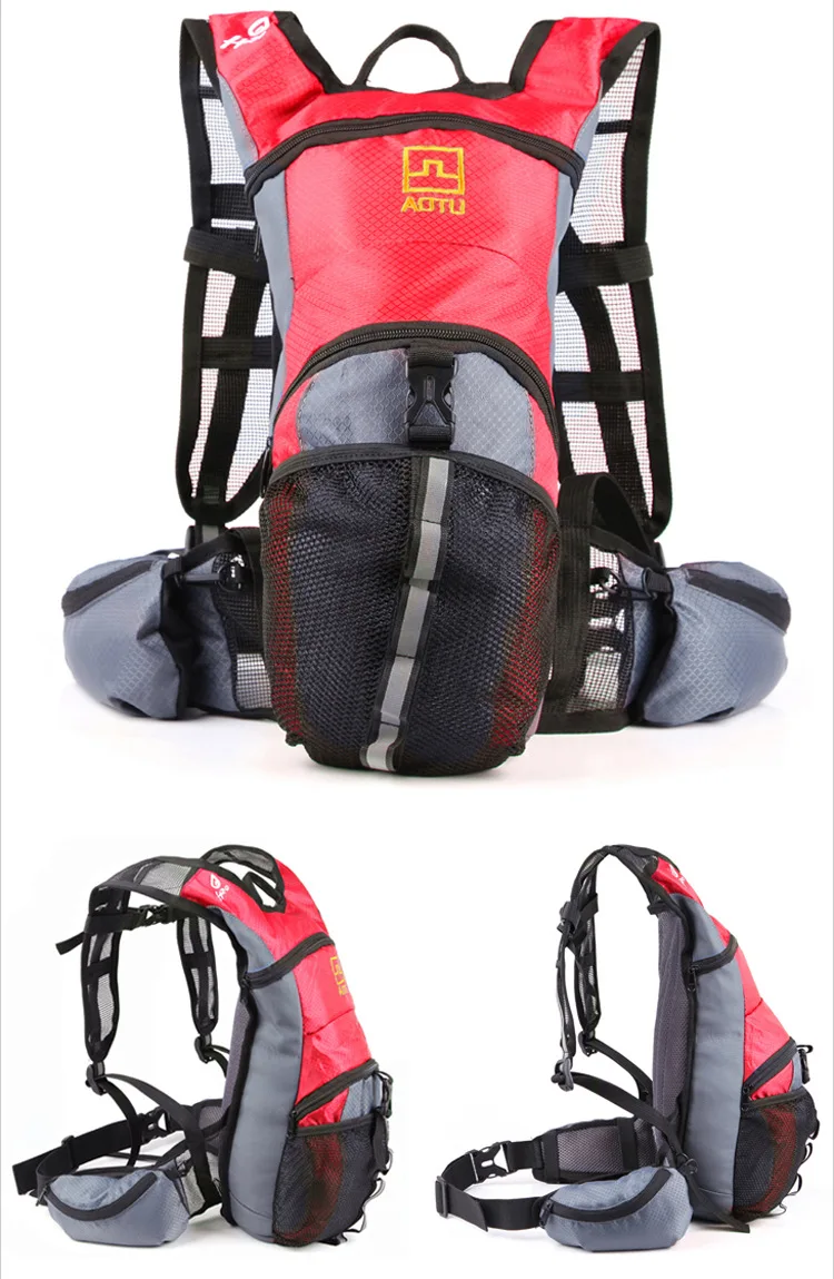 

HOT Aotu Outdoor Sport Water Bags Cycling Backpack Waterproof military Tactical Climbing Camping Hiking Sport Bag Camelback
