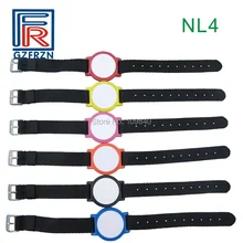 500 шт 13,56 МГц RFID Ntag203/213 NFC нейлон умные наручные часы тип для электронного билета оплаты контроля доступа