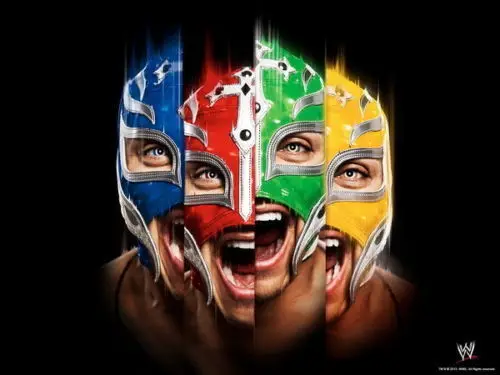 

0590B Rey Mysterio - WWE Wrestling Super Star-Wall Sticker Silk Poster Light Canvas Decoration