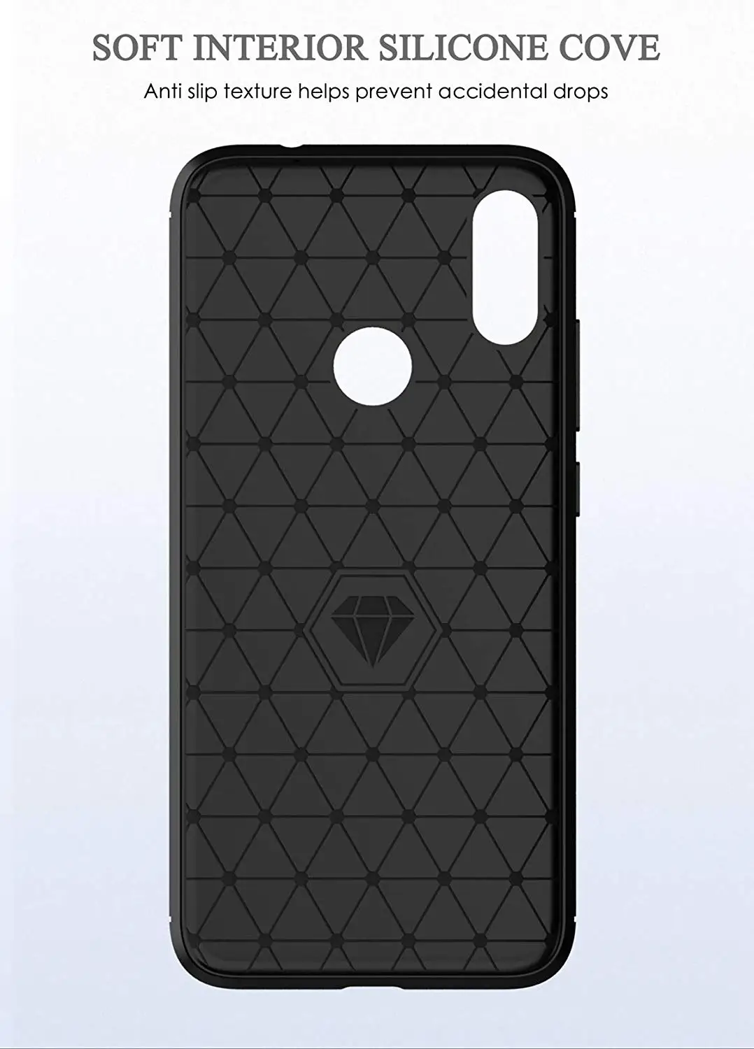 Гибкий ТПУ из углеродного волокна для XiaoMi RedMi 7 Note7 RedMi Note 7 Pro силиконовый гибридный Тонкий чехол с защитой от царапин