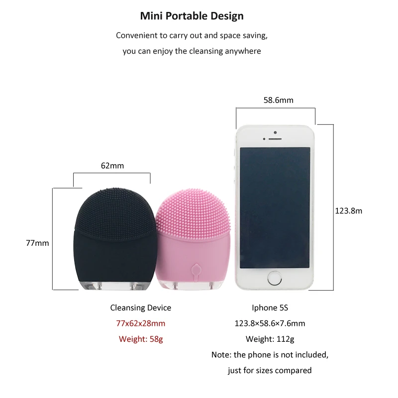 mini face cleansing brush 3