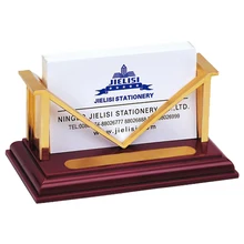 Доступный JIELISI 2 шт 864 креативный М-образный медный бизнес-держатель для карт