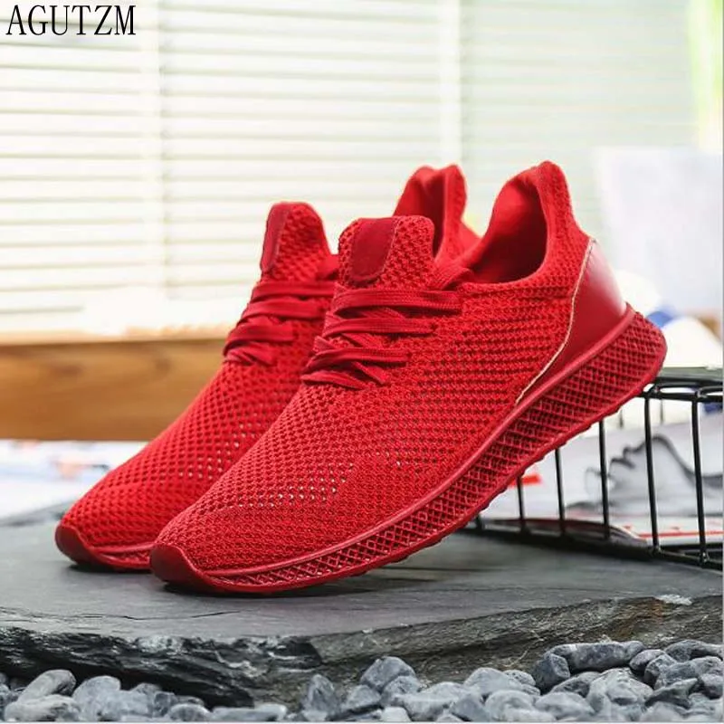 

AGUTZM 2020 four seasons paragraph mens Casual shoes Comfortable for Breathable Cheaper Non-slip soft fashion adult sneakers Q28