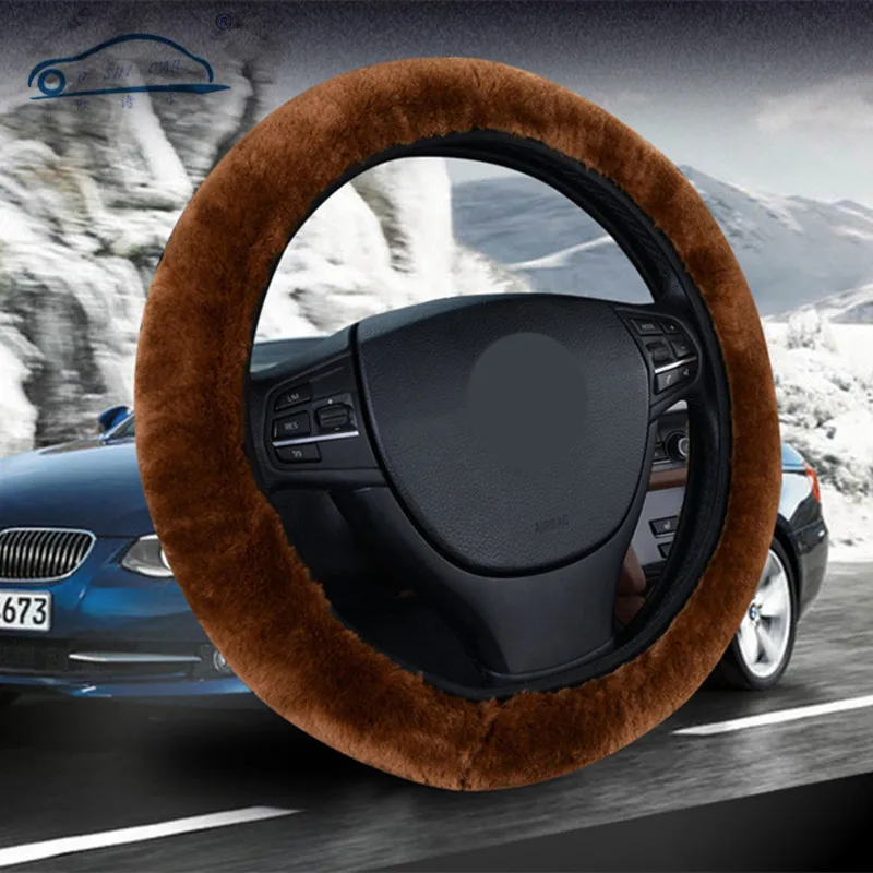 Online Buy Wholesale fur steering wheel cover from China fur steering