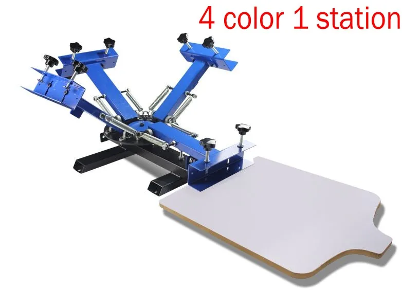 4 color one station screen printing machine 9_conew1