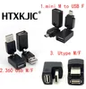 Adaptateur de connecteur de convertisseur 360 degrés USB 2.0 mâle à Mini USB/USB 3.0 femelle, prend en charge le transfert de données et la charge Utype M/F ► Photo 1/5