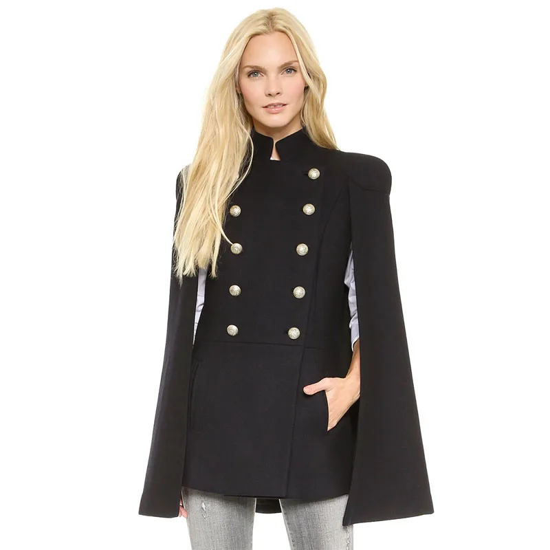 Купить Женское Полупальто Черное