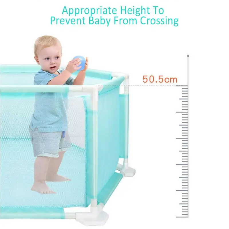 Jual Anak Hexagonal Boks Playard Mainan Dicuci Bola Laut Renang untuk Bayi Balita Bayi Baru Lahir Bayi Aman merangkak