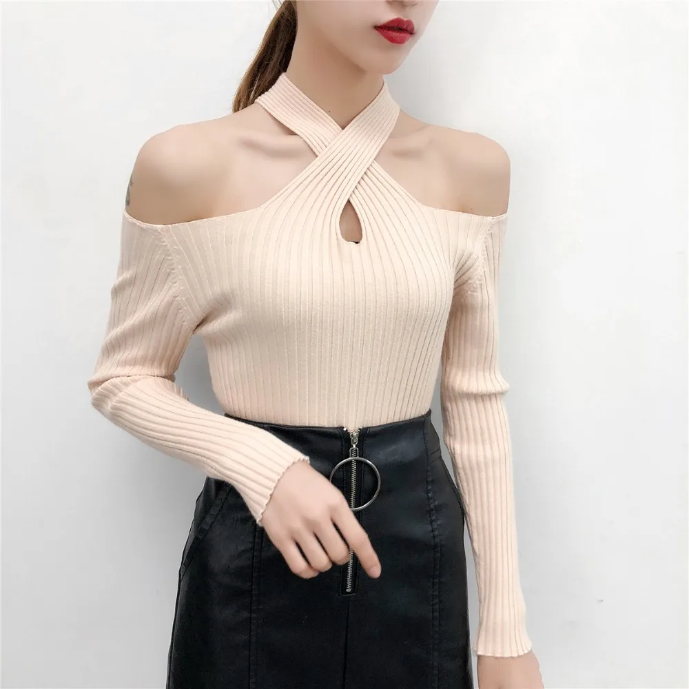 PINBEIQI New Autumn Winter Sweater Women Long Sleeve Pullover Basic Sweaters 2018 Korean Style Soft Knit Tops Female | Женская одежда