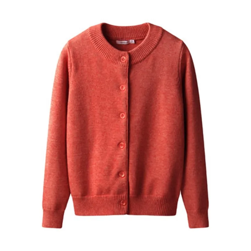 Осенний Женский вязаный свитер, повседневная вязанная куртка, зимний женский модный свитер, пальто, свободный толстый вязаный кардиган с длинными рукавами, 2sa3 - Цвет: Coral red