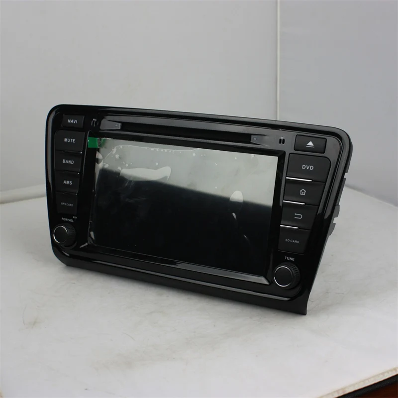 Excellent Android 9.0 Two Din 8 Inch Car DVD Player Stereo System For skoda OCTAVIA 2014-2016 with 4G RAM 64G ROM built in wifi 9