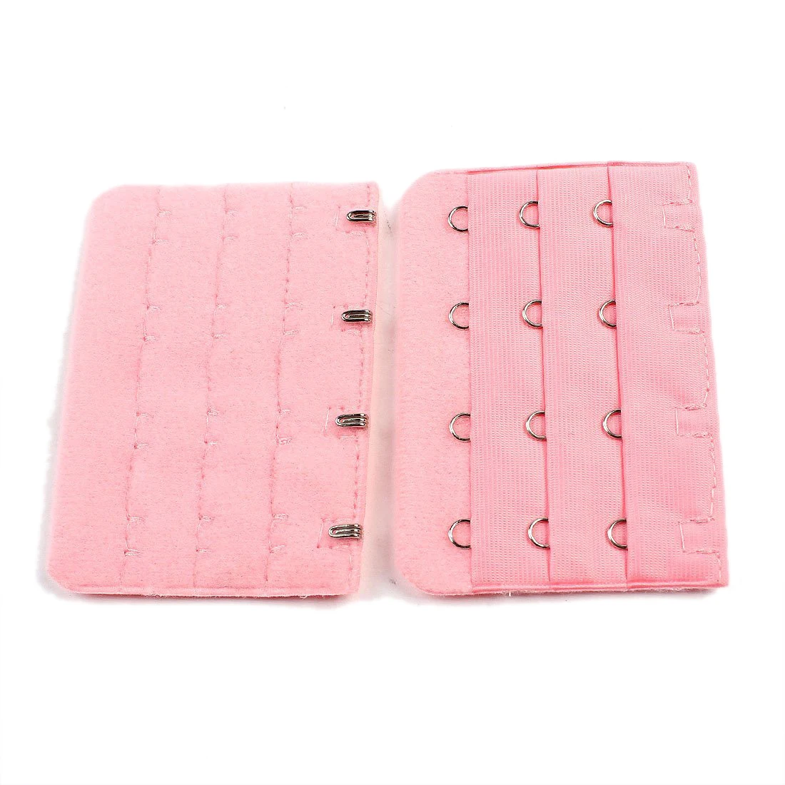 

SAF-2 Pcs Ladies 3 x 4 Hook Bra Extenders Strap Extention - Peach pink