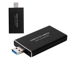 USB 3,0 для mSATA SSD жесткий диск коробка конвертер адаптер корпус Внешний чехол 1 шт