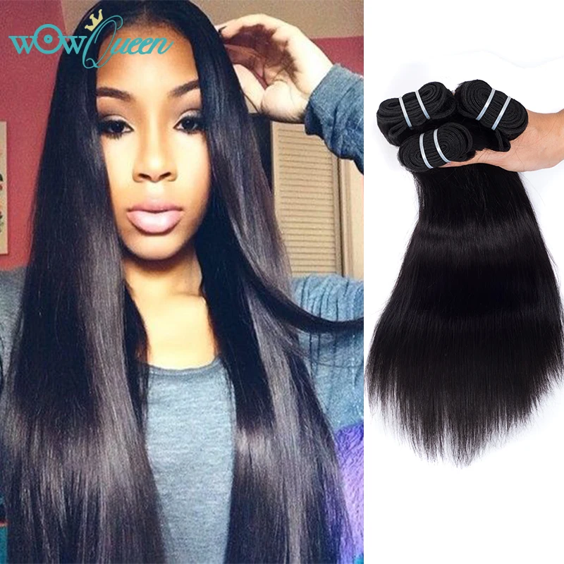 Peruvian Virgin Hair Straight 3 Bundles Virgin Human Hair 7A